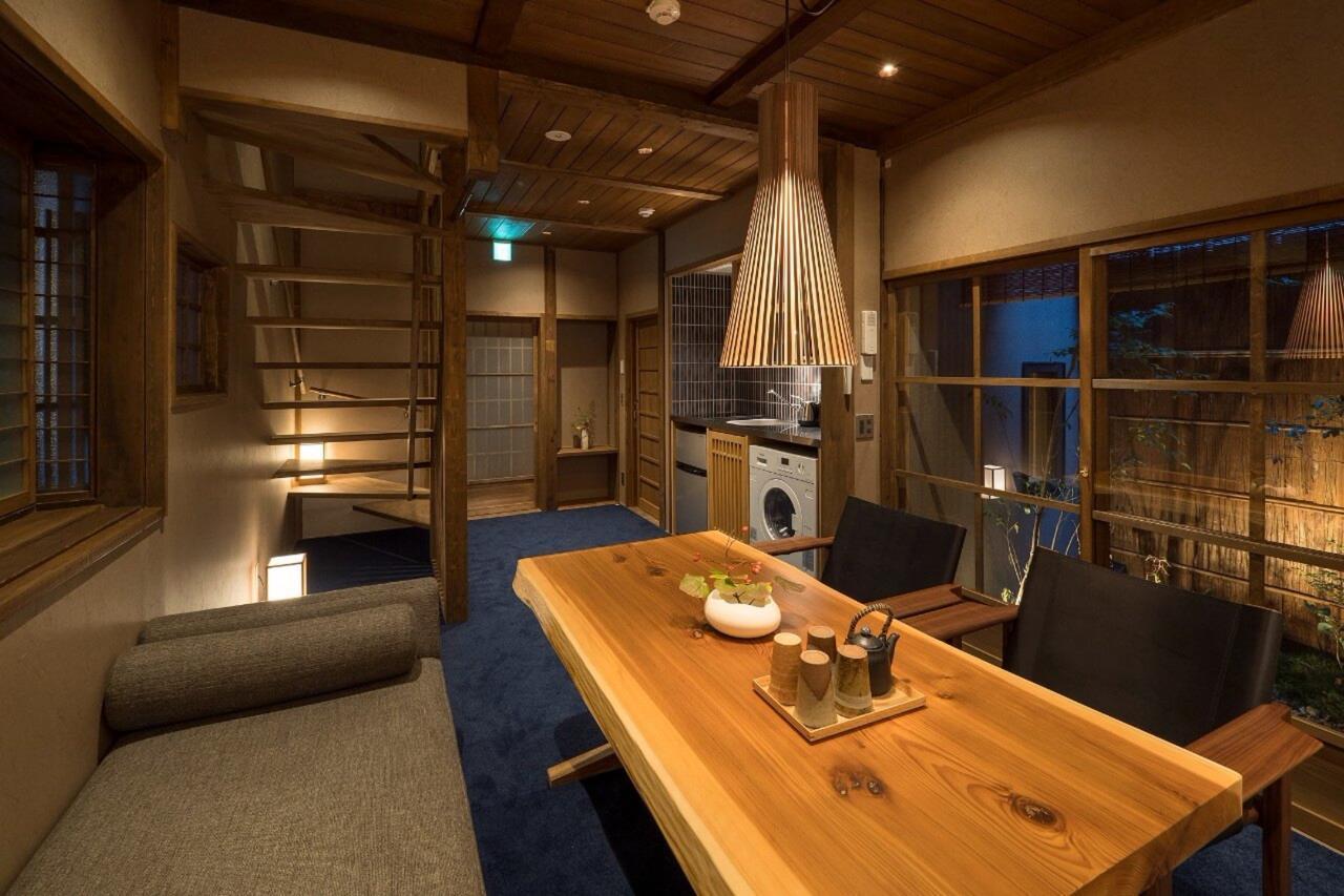 فيلا Bonbori An Machiya House كيوتو المظهر الخارجي الصورة